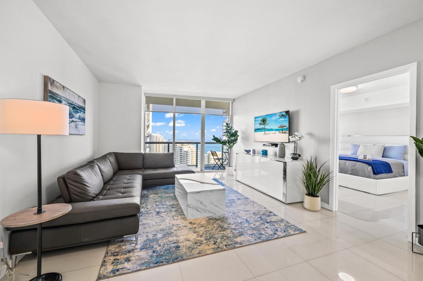 *Iconic W Icon Condo/ Pool&Waterviews*Freespa* Miami Luaran gambar