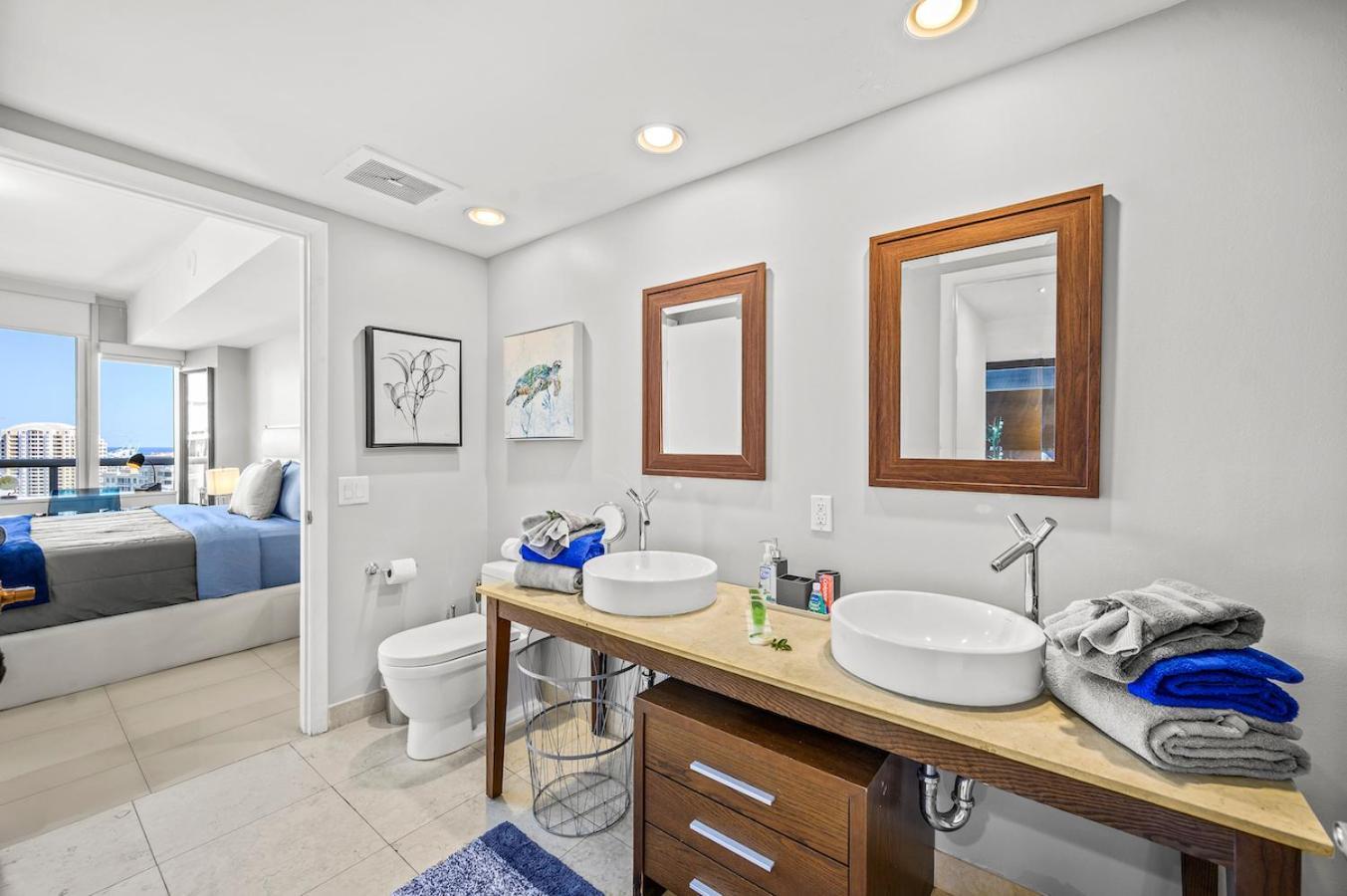 *Iconic W Icon Condo/ Pool&Waterviews*Freespa* Miami Luaran gambar