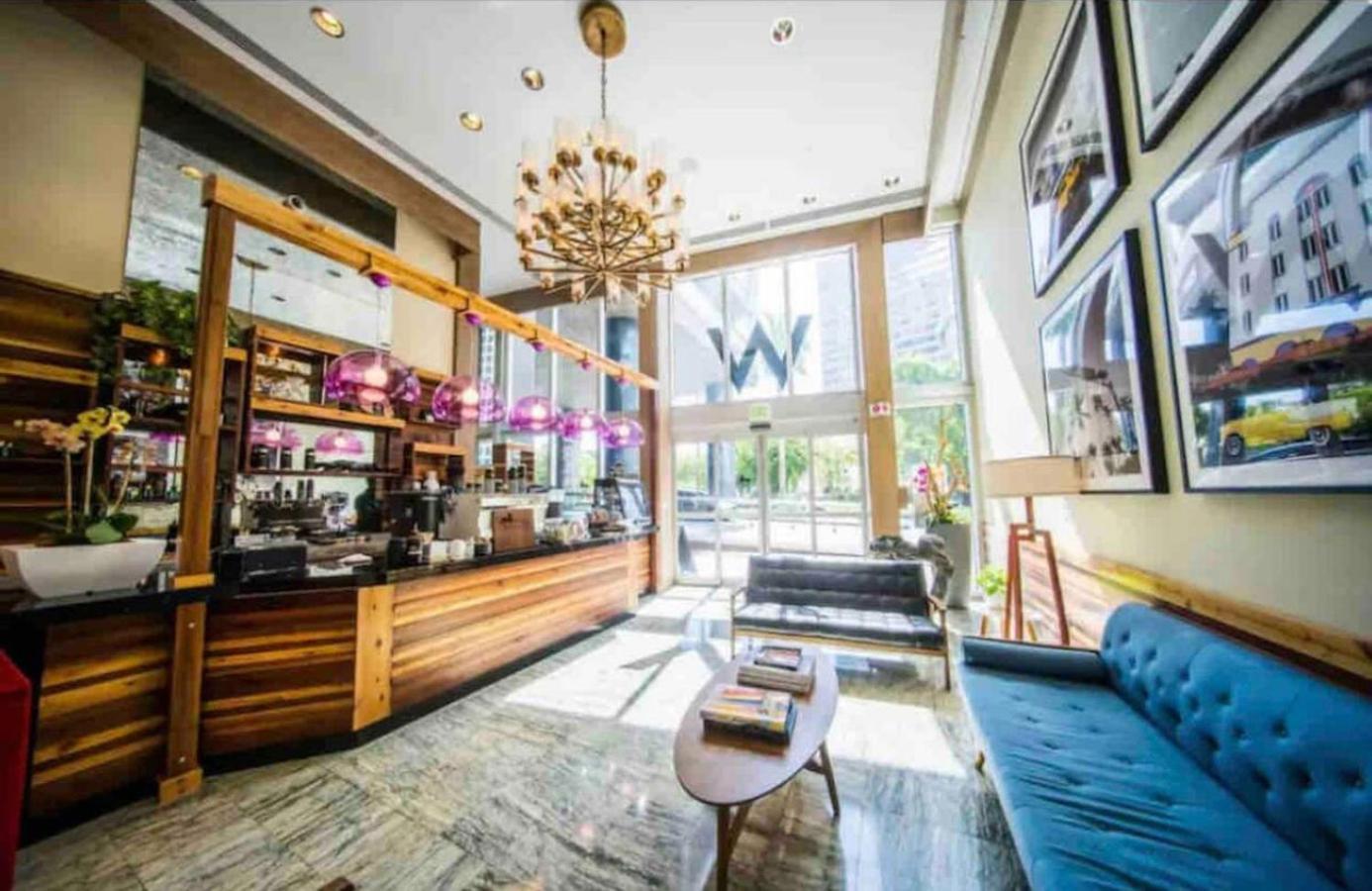 *Iconic W Icon Condo/ Pool&Waterviews*Freespa* Miami Luaran gambar