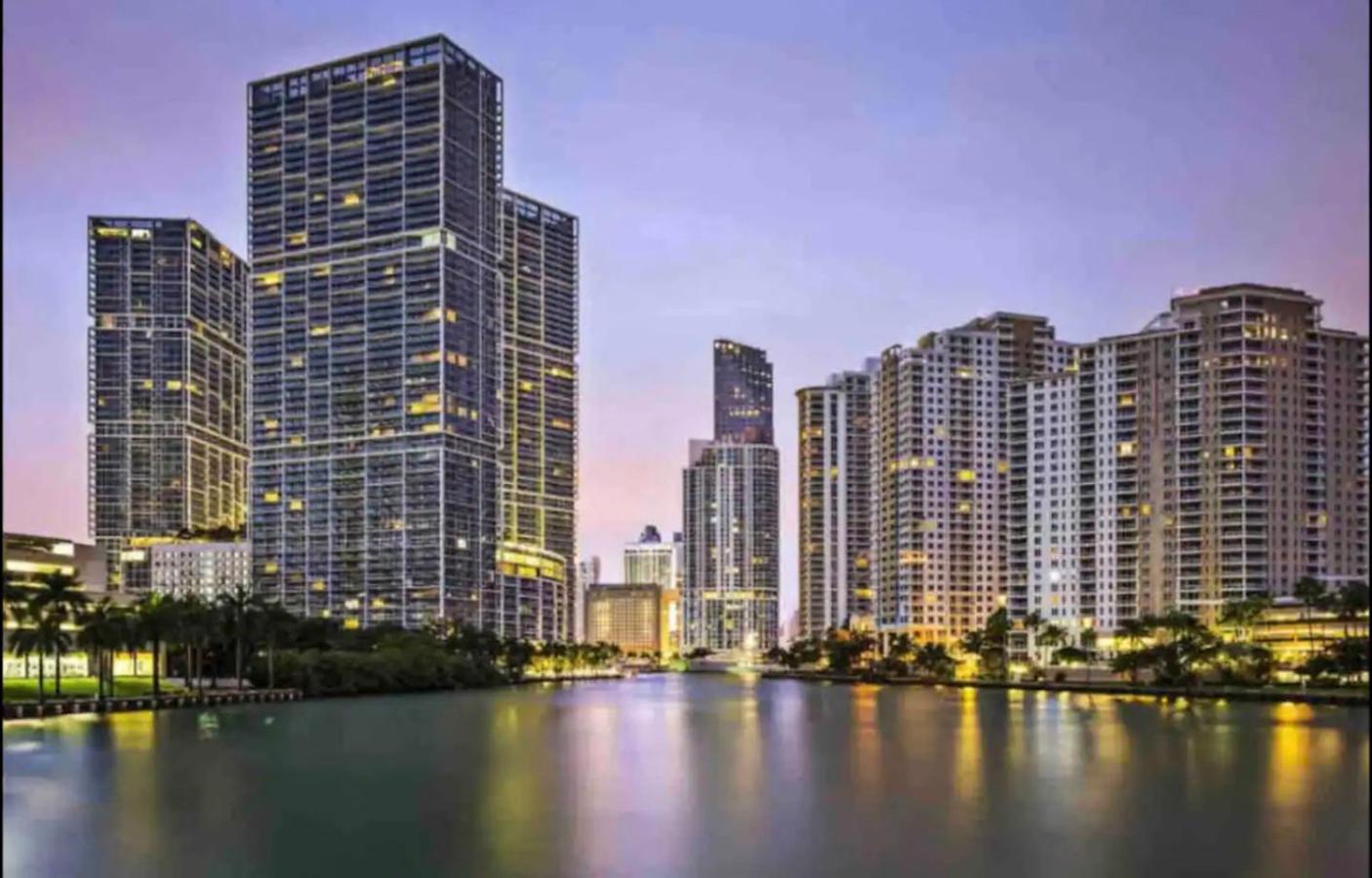 *Iconic W Icon Condo/ Pool&Waterviews*Freespa* Miami Luaran gambar